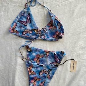 Superdown butterfly bikini